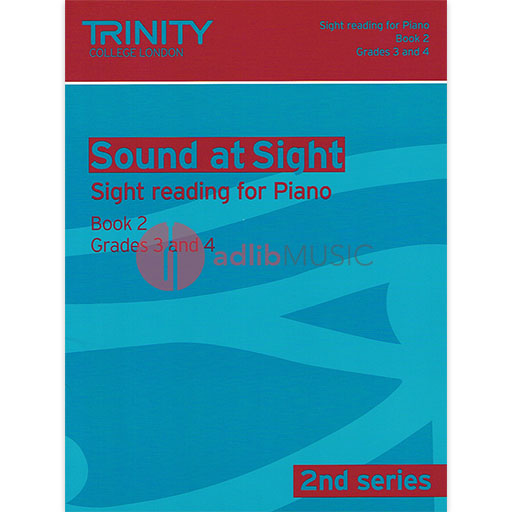 Trinity Sound At Sight Piano Book 2 - Grade 3-4 Series 2 - Trinity College London TG009197