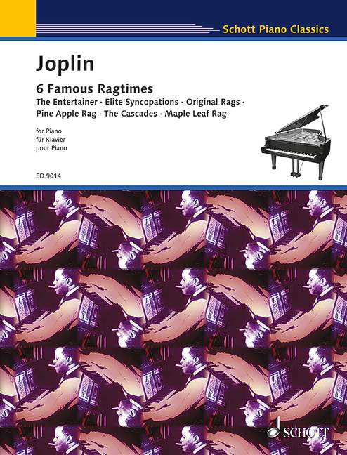 Joplin - 6 Famous Ragtimes for Piano