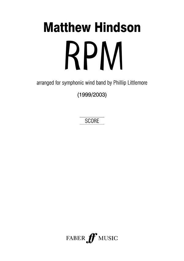 RPM WIND BAND SCORE