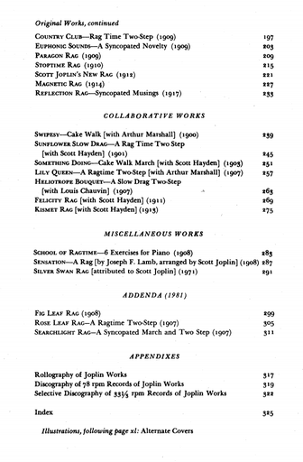 Joplin Complete Piano Works