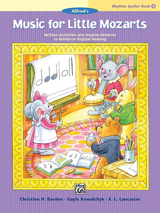 Music for Little Mozarts Rhythm Speller Book 4