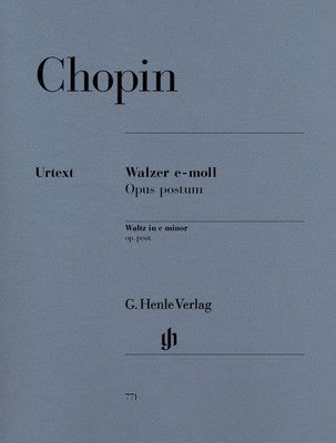 Waltz in E minor Op post Piano Solo