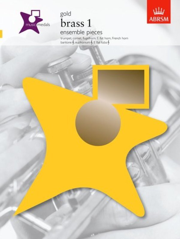 Music Medals Brass 1 Ensemble Pieces Gold