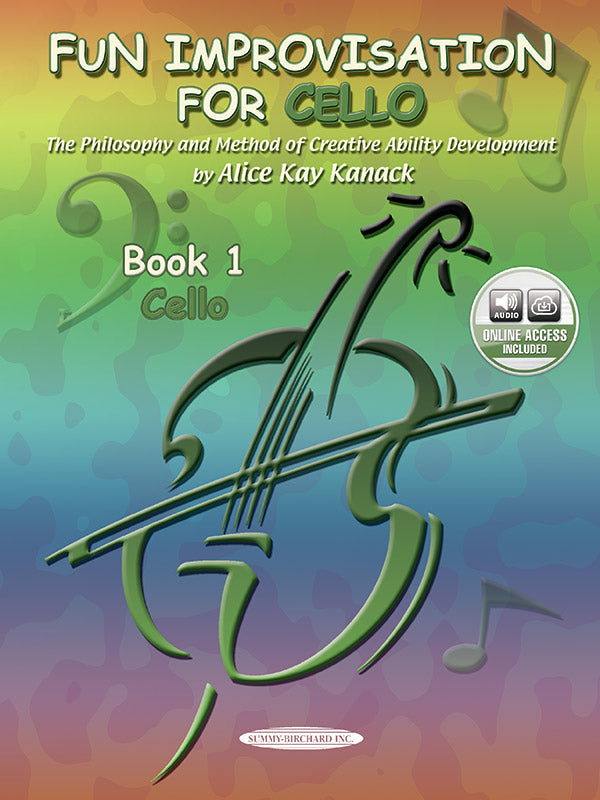 Fun Improvisation for Cello Bk/OA