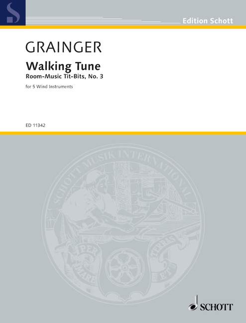 Walking Tune Wind Quintet Score