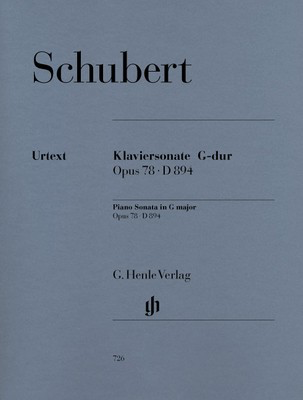 Sonata for Piano in G major Op 78 D 894