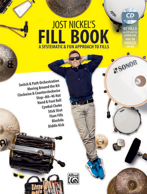 Jost Nickel's Fill Book Book/CD - Nickel Jost Alfred 20256US
