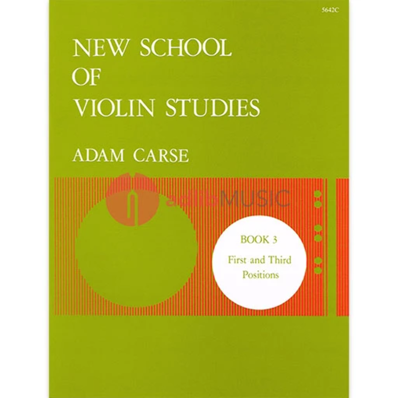 New School of Violin Studies Book 3 - First and Third Postions - Adam Carse - Stainer & Bell