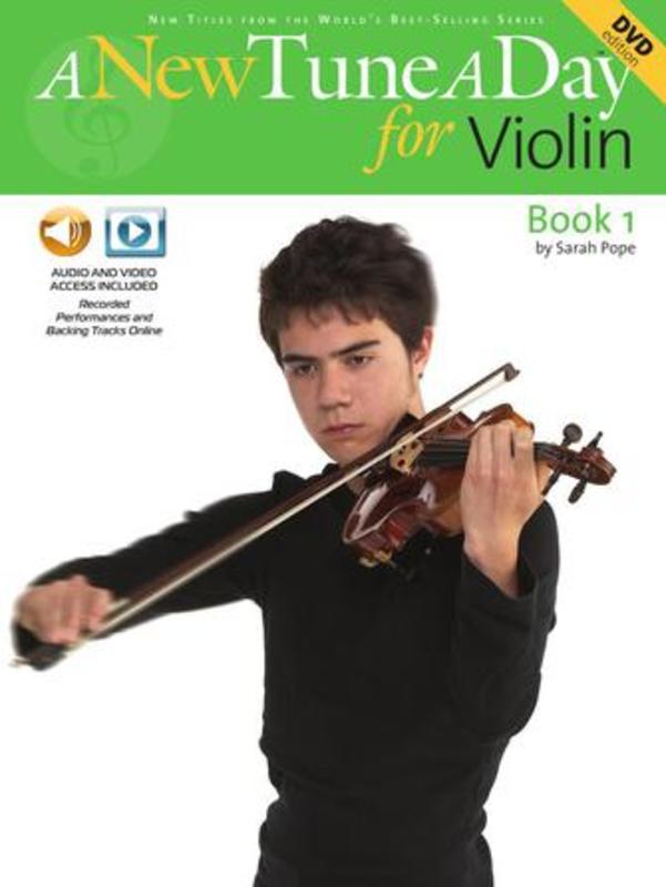 A New Tune a Day Book 1 - Violin/Audio Access Online/DVD Boston Music 14022770 BM11396R