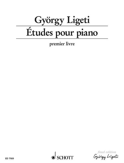 Ligeti Etudes for Piano Volume 1