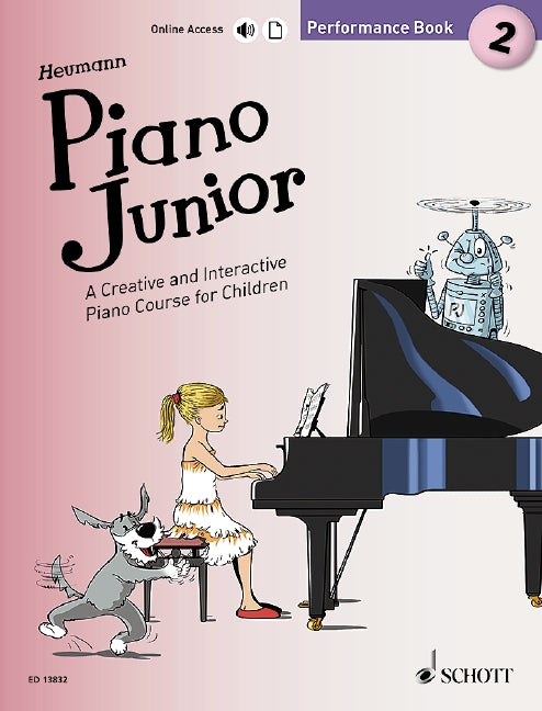 Piano Junior Performance Book 2 - Piano by Heumann Schott ED13832