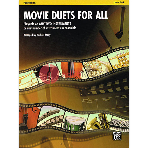 Movie Duets for All Percussion