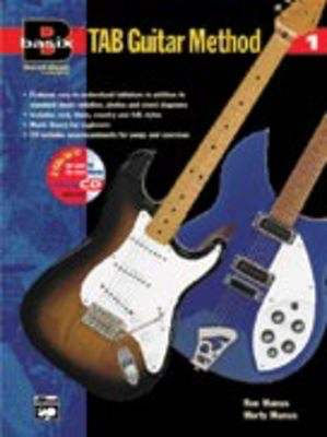 Basix TAB Guitar Method 1 Book/ECD