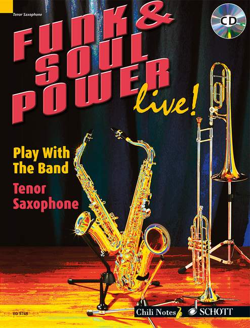 Funk & Soul Power Live Tsax Book/Cd