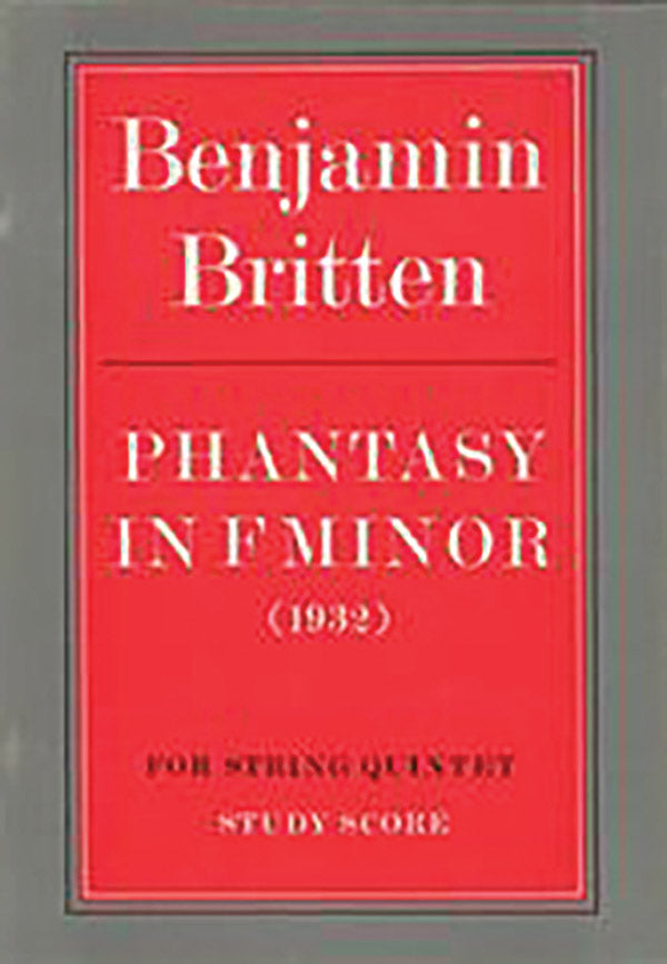 PHANTASY STRING QUINTET (2 VIOLINS 2 VIOLAS & CELLO) (STUDY SCORE) - Faber 0571506666