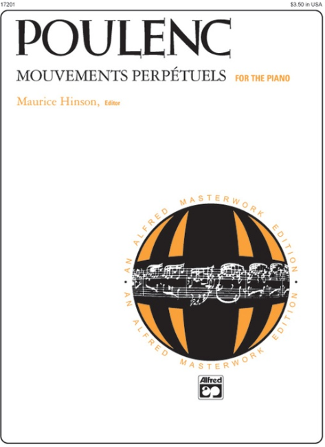 Poulenc Mouvements Perpetuels for Piano