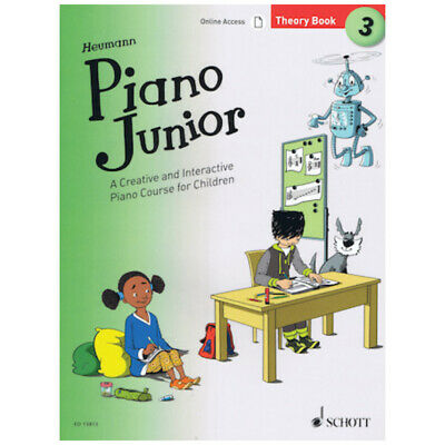 Piano Junior: Theory Book 3 - Piano Method - Hans-Gunter Heumann - Schott