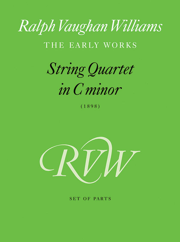 STRING QUARTET IN C MIN 1898 PTS