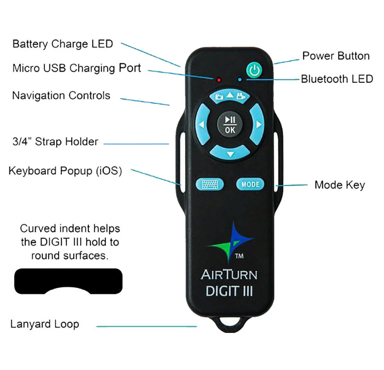 AirTurn Digit III Remote