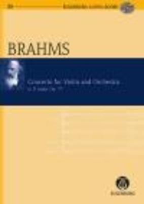 Concerto D Major Op 77 Study Score Bk/Cd