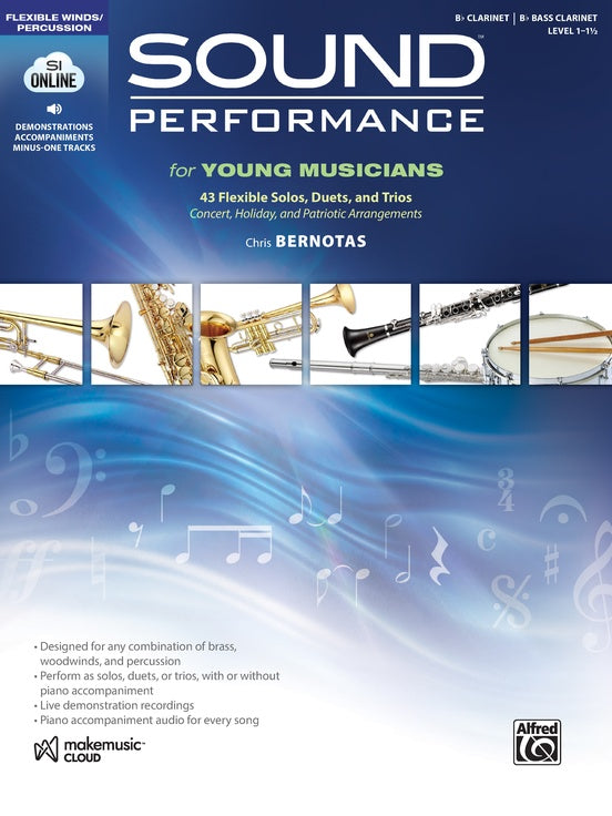 Sound Performance for Young Musicians Clarinet Book/OA