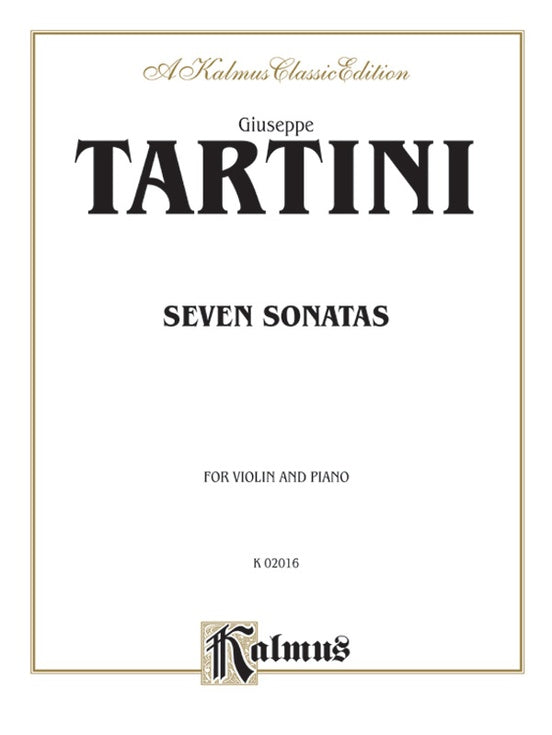 Tartini Seven Sonatas for Violin & Piano