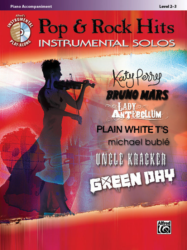 Pop & Rock Hits Inst Solos Piano Bk/Cd