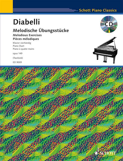 Diabelli Melodious Exercises Op 149 - Piano Duet