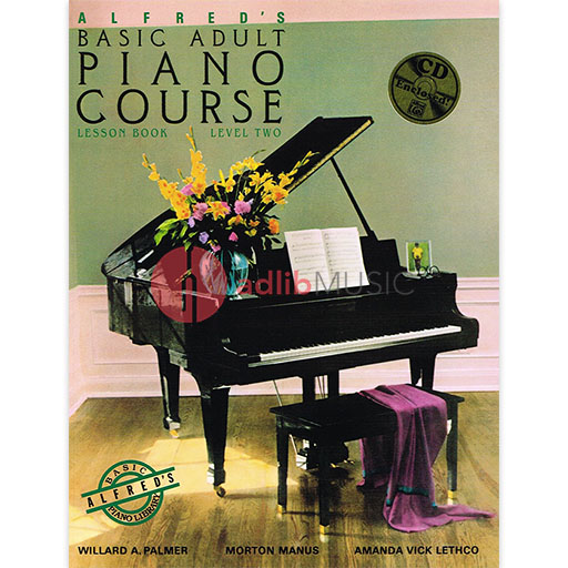 Alfred's Basic Adult Piano Course - Lesson Book 2/CD - Alfred Music