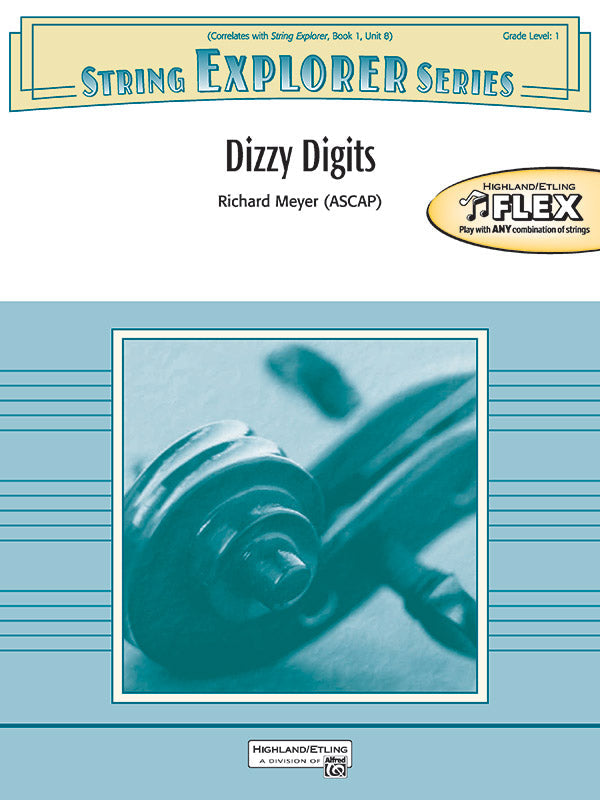 Meyer Dizzy Digits String Orchestra Grade 1 Score/Parts