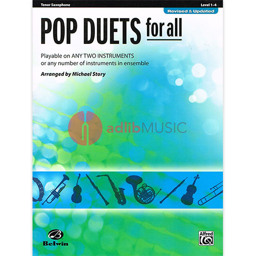 Pop Duets for All Tenor Sax
