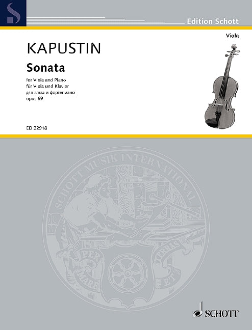 Kapustin Sonata for Violin and Piano - Kapustin Nikolai