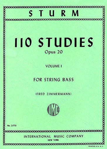 110 Studies Op 20 Vol 1 Bass