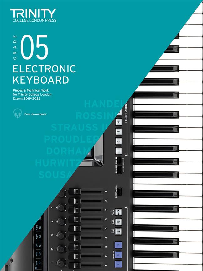 Trinity Keyboard Pieces from 2019  Grade 5 - Trinity College London Trinity TCL018670