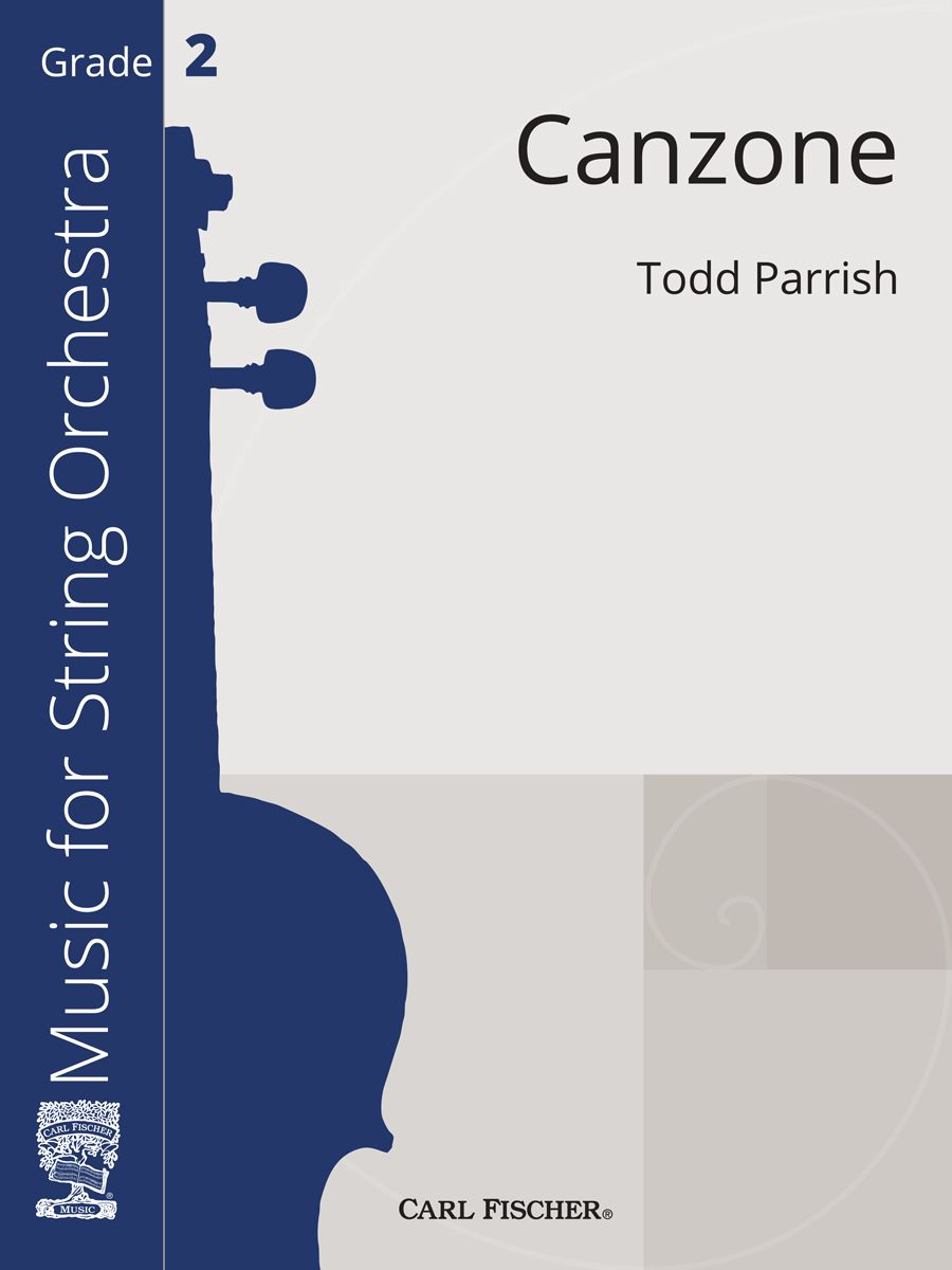 Canzone SO Gr 2 - Parrish Todd Carl Fischer YAS193