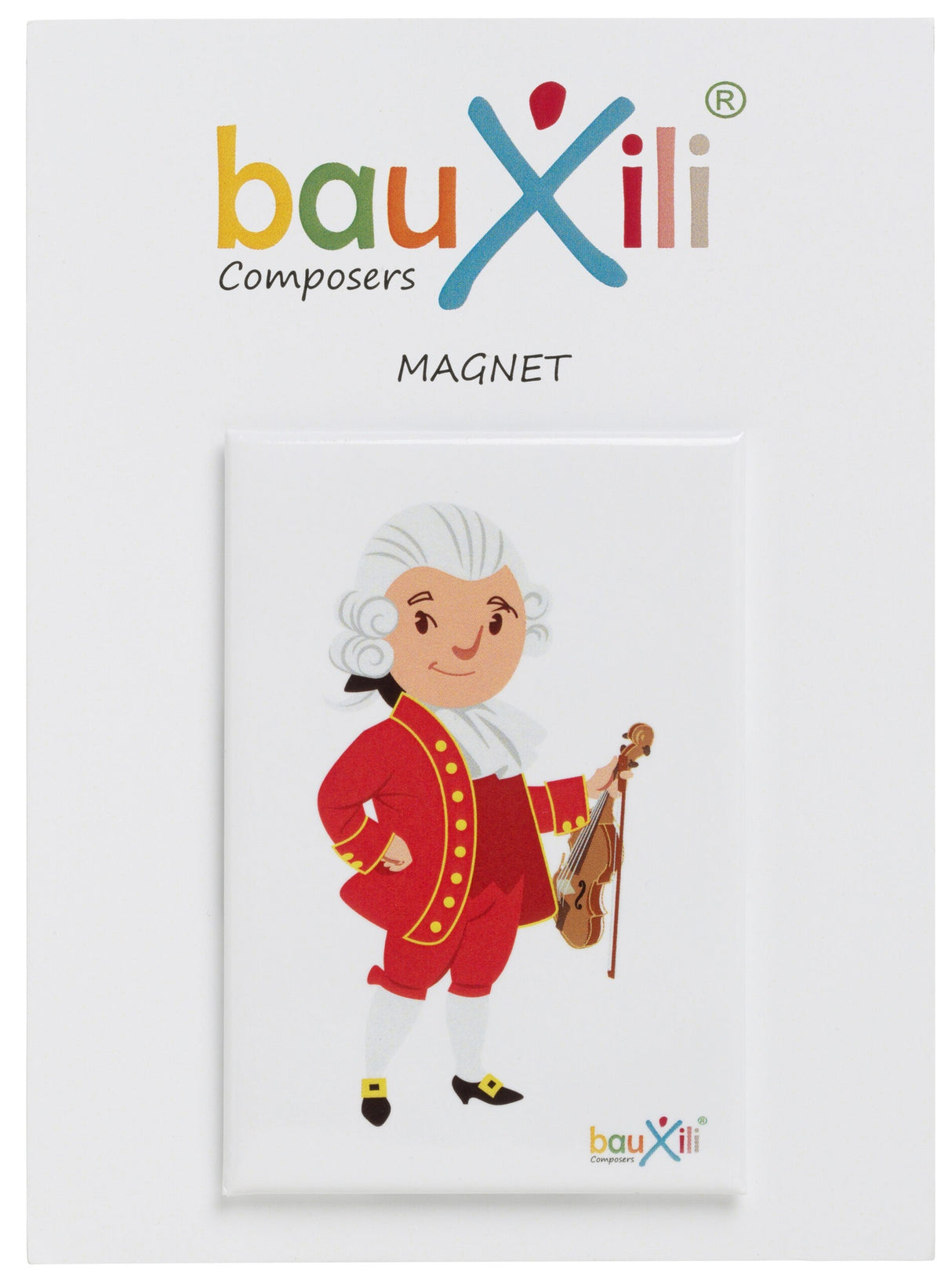 Fridge Magnet Mozart Bauxili Composers