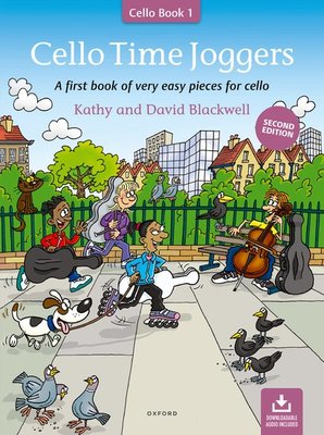 Cello Time Joggers Book Second Edition with Online Audio by Kathy & David Blackwell
