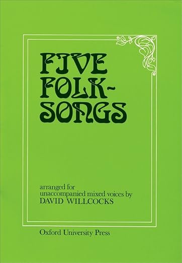 FOLK SONGS 5 FOR MIXED VCES