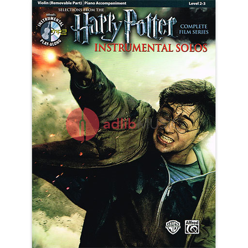 Harry Potter Inst Solos Violin Bk/CD