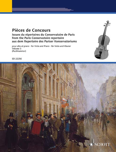 Pieces de Concours Volume 3 Viola/Piano