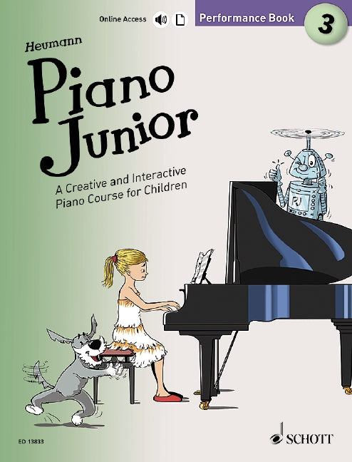 Piano Junior Performance Book 3 - Piano by Heumann Schott ED13833