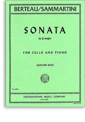 Sonata in G Major for Cello and Piano