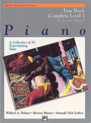 Alfred's Basic Piano Course - Fun Book Complete 1 (1A/1B) - Alfred Music