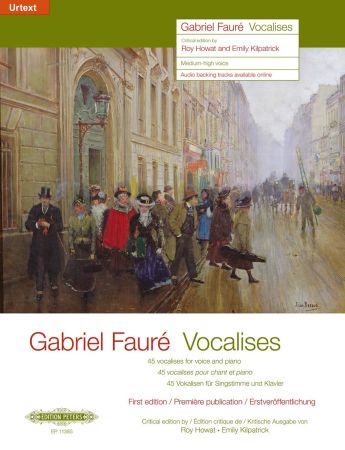 VOCALISES (MED-HIGH VOICE/PNO) - FAURE - PETERS P11385