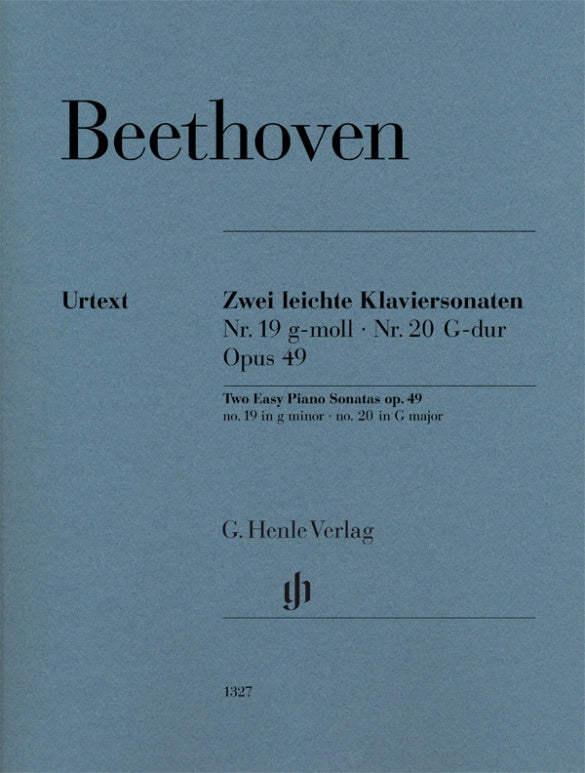 Two Easy Piano Sonatas Op 49 Nos 1 -2