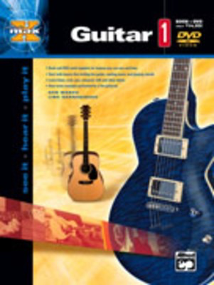 ALFRED MAX GUITAR BK 1 BK/DVD
