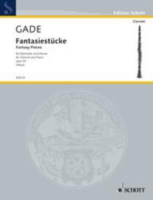 Gade - Fantasy Pieces Op43 - Clarinet Schott KLB63