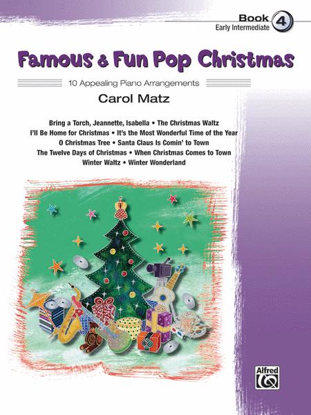 Famous & Fun Pop Christmas Book 4