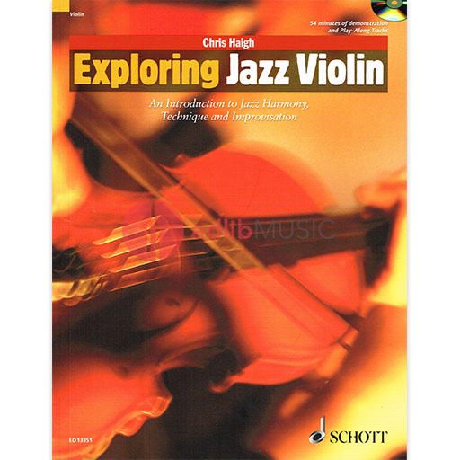 Exploring Jazz - Violin - Book/OLA - Chris Haigh - Schott