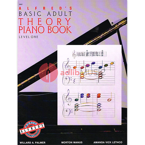 Alfred's Basic Piano Adult Library - Theory Book 1 - Alfred Music